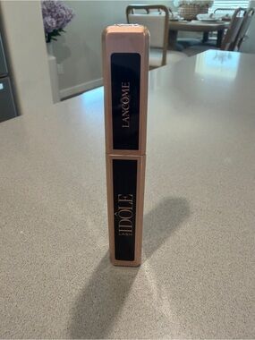 Lancome metallic rose gold makeup tube